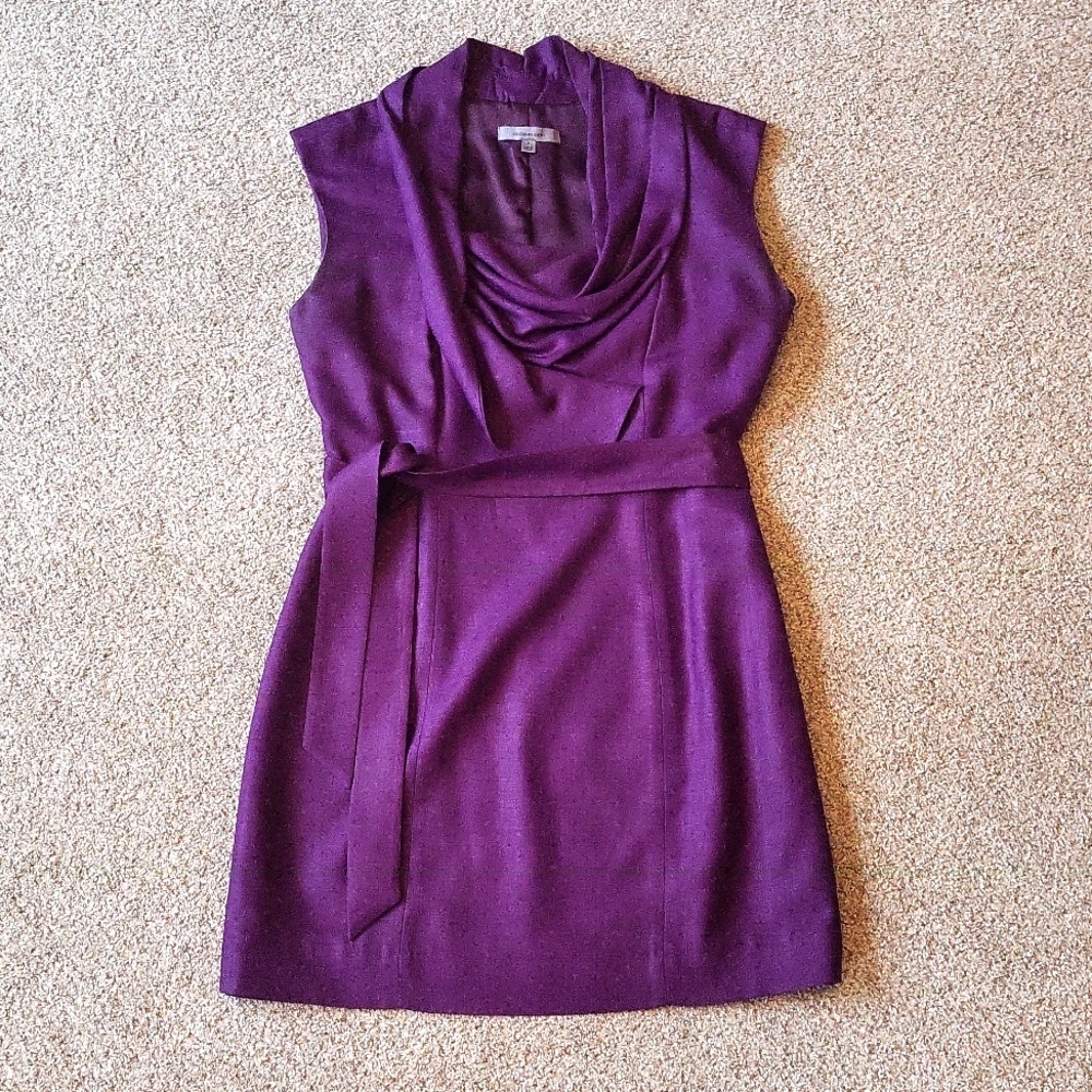 Purple Classiques Entier Mini Dress